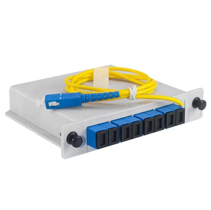 1x8 SC UPC PLC Plug-in Splitter 1x8 SC UPC PLC Plug-in Splitter